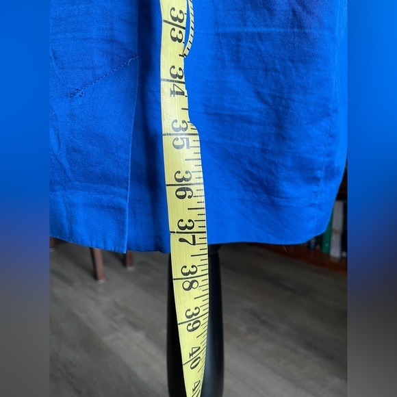 Reitmans front buttons blue dress, size 12 - Picture 4 of 7